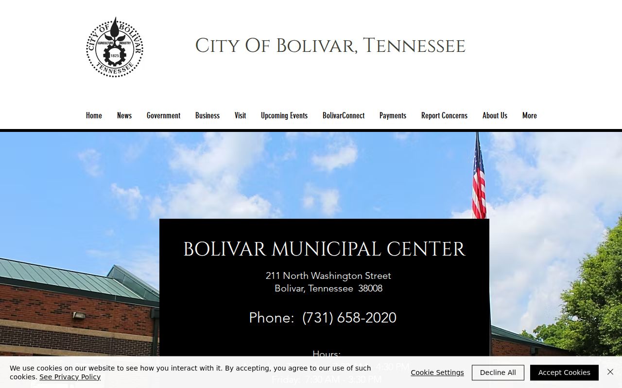 Official Bolivar administration page