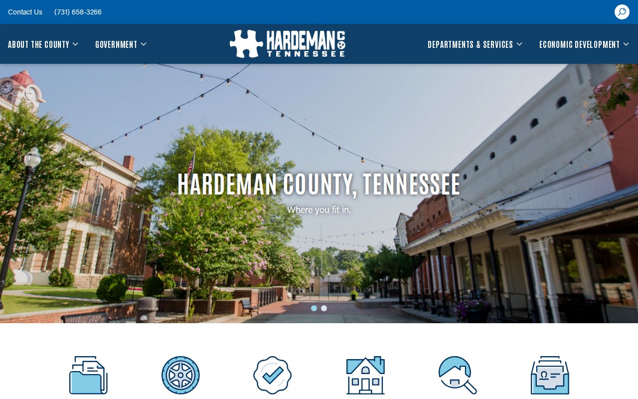 Official Hardeman County source for court docket access